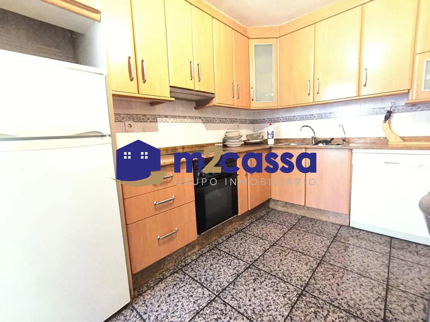 Küche von Wohnung zum Verkauf in Lorca mit Balkon