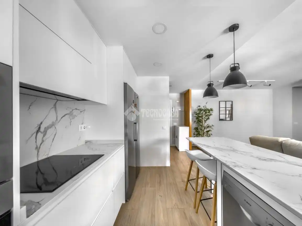 Cocina de Piso de alquiler en Madrid con Aire acondicionado, Calefacción y Trastero