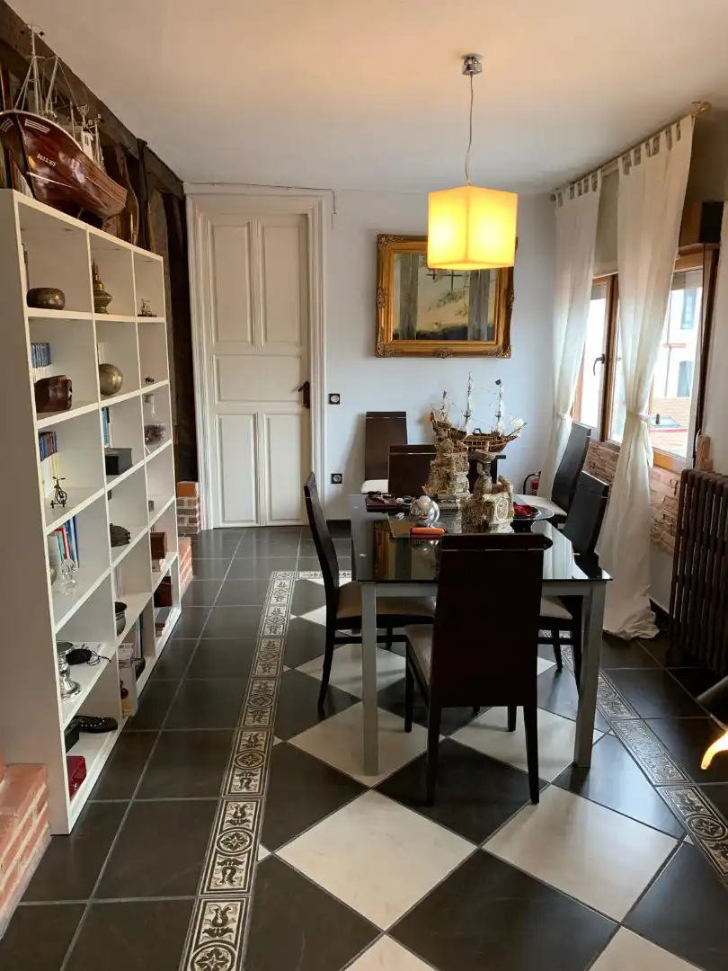 Comedor de Piso en venta en Medina de Rioseco con Calefacción, Amueblado y Horno