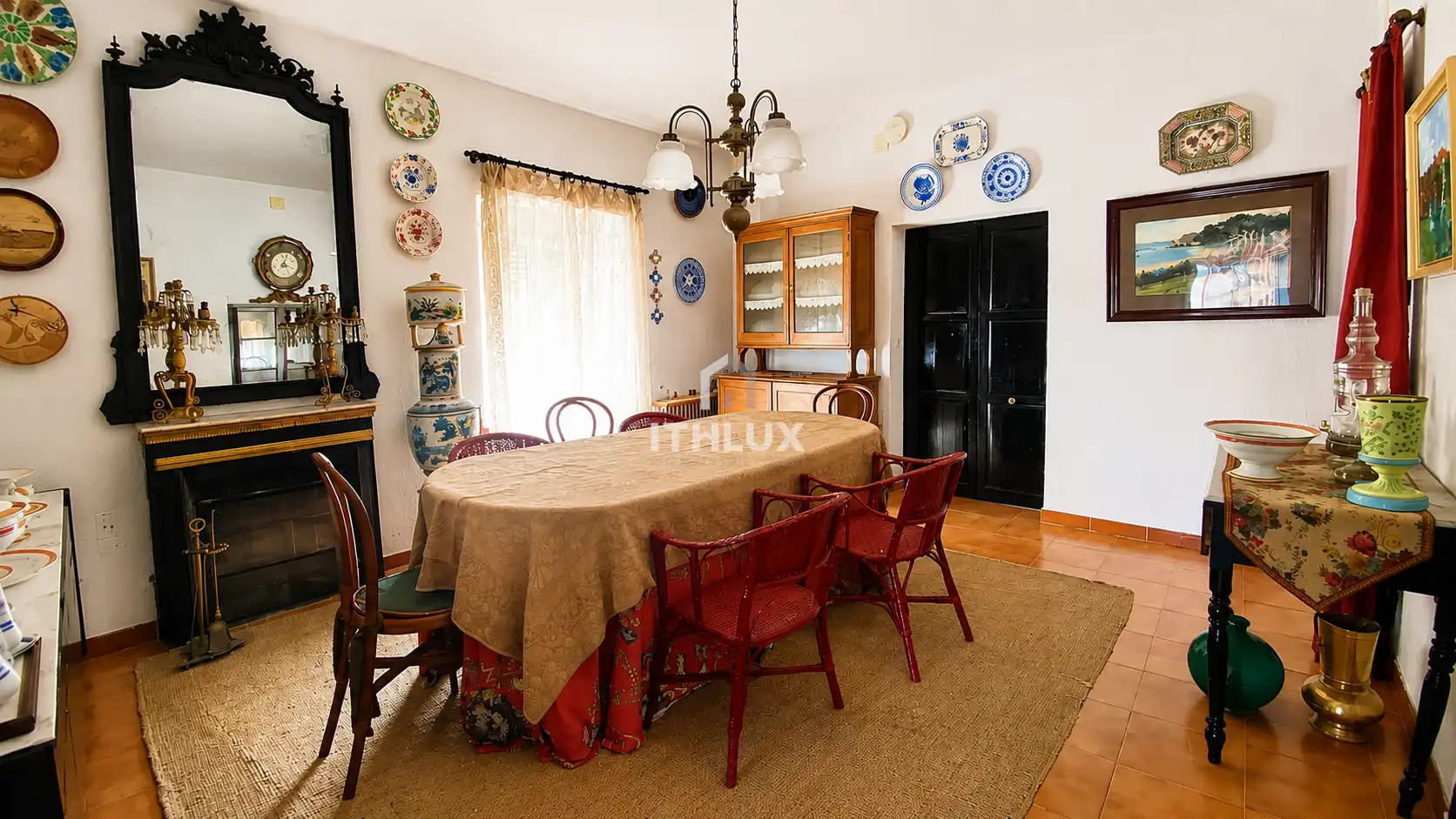 Esszimmer von Einfamilien-Reihenhaus zum Verkauf in Torremocha mit Klimaanlage, Heizung und Terrasse