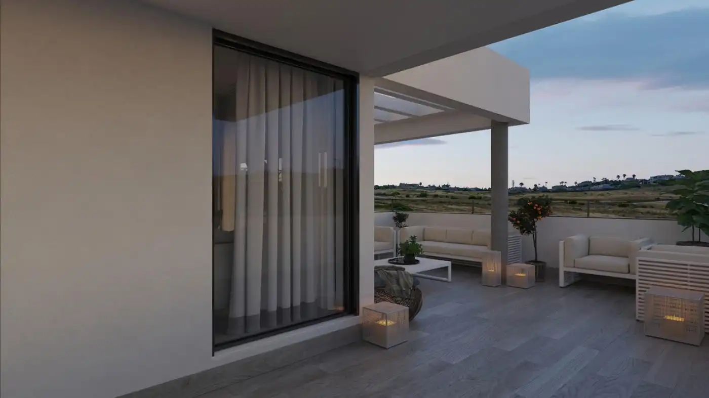 Penthouse mit Pool zum Verkauf in Casares Golf - Casares del Sol, imagen 6