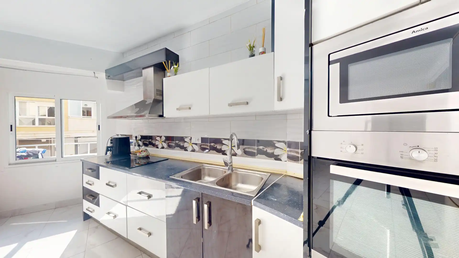 Cocina de Piso en venta en Villajoyosa / La Vila Joiosa con Aire acondicionado y Balcón