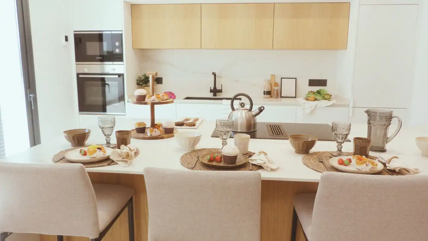 Cocina de Casa o chalet en venta en Cambrils con Aire acondicionado, Calefacción y Parquet