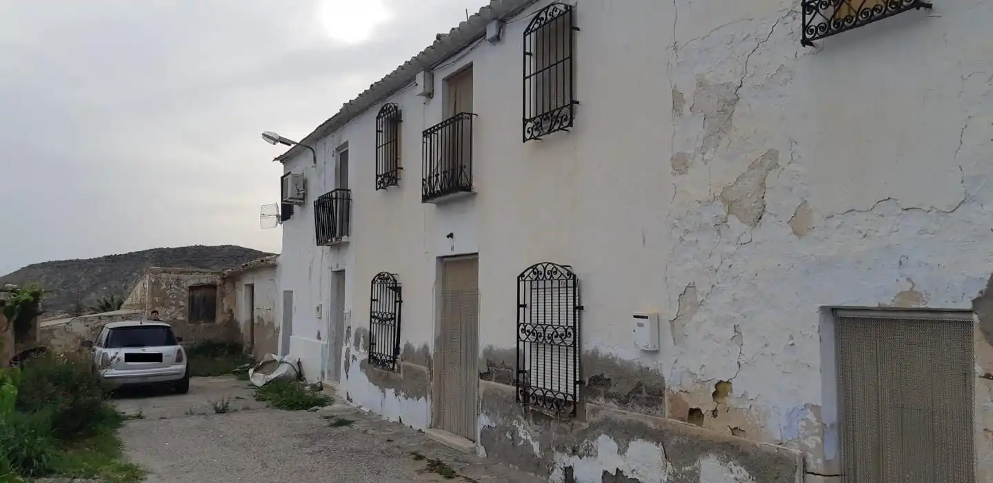 Vista exterior de Finca rústica en venta en Huércal-Overa con Jardín privado y Internet