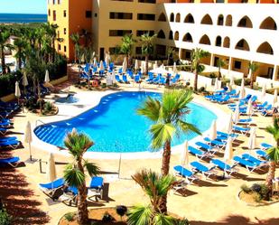 Swimming pool of Apartment to rent in Ayamonte  with Air Conditioner, Heating and Private garden