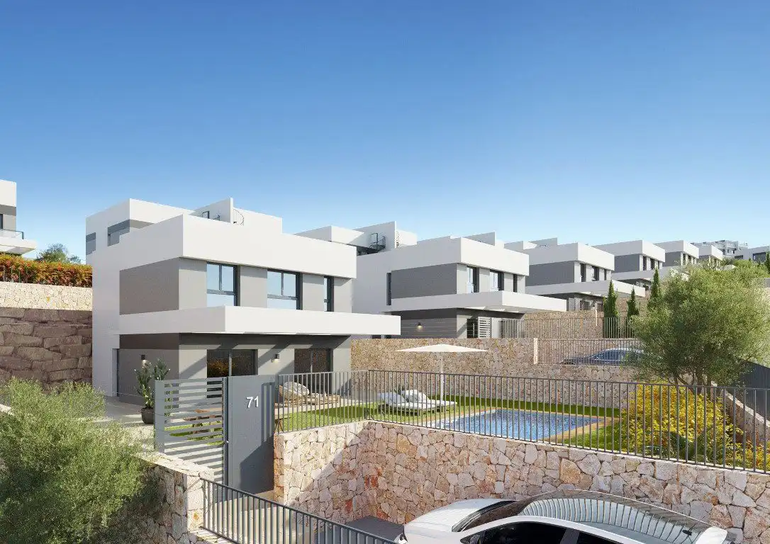 Chalet con piscina en venta en Finestrat Pueblo, imagen 2