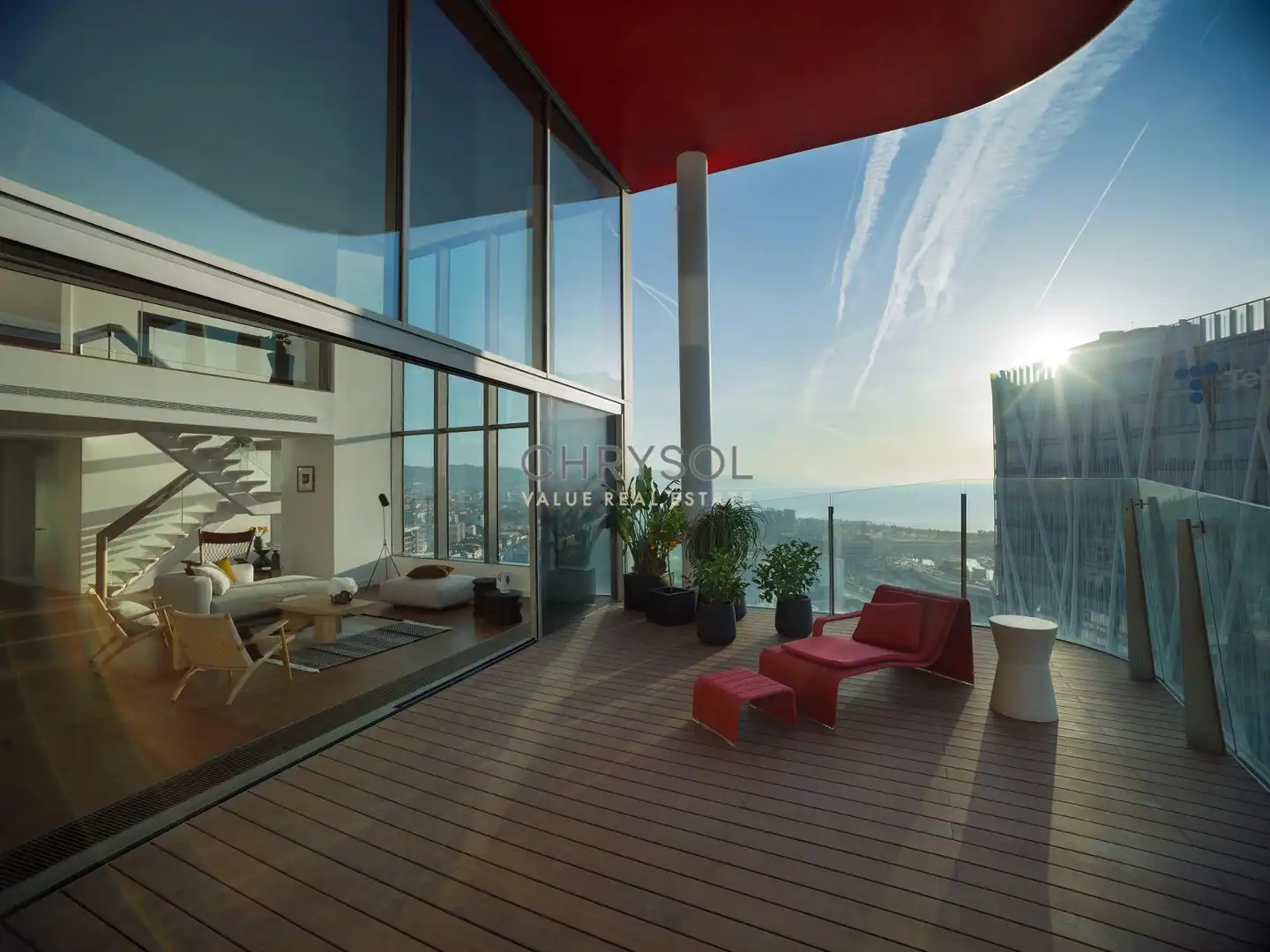 Terrace of Attic for sale in Barcelona  with Air Conditioner, Heating and Parquet flooring