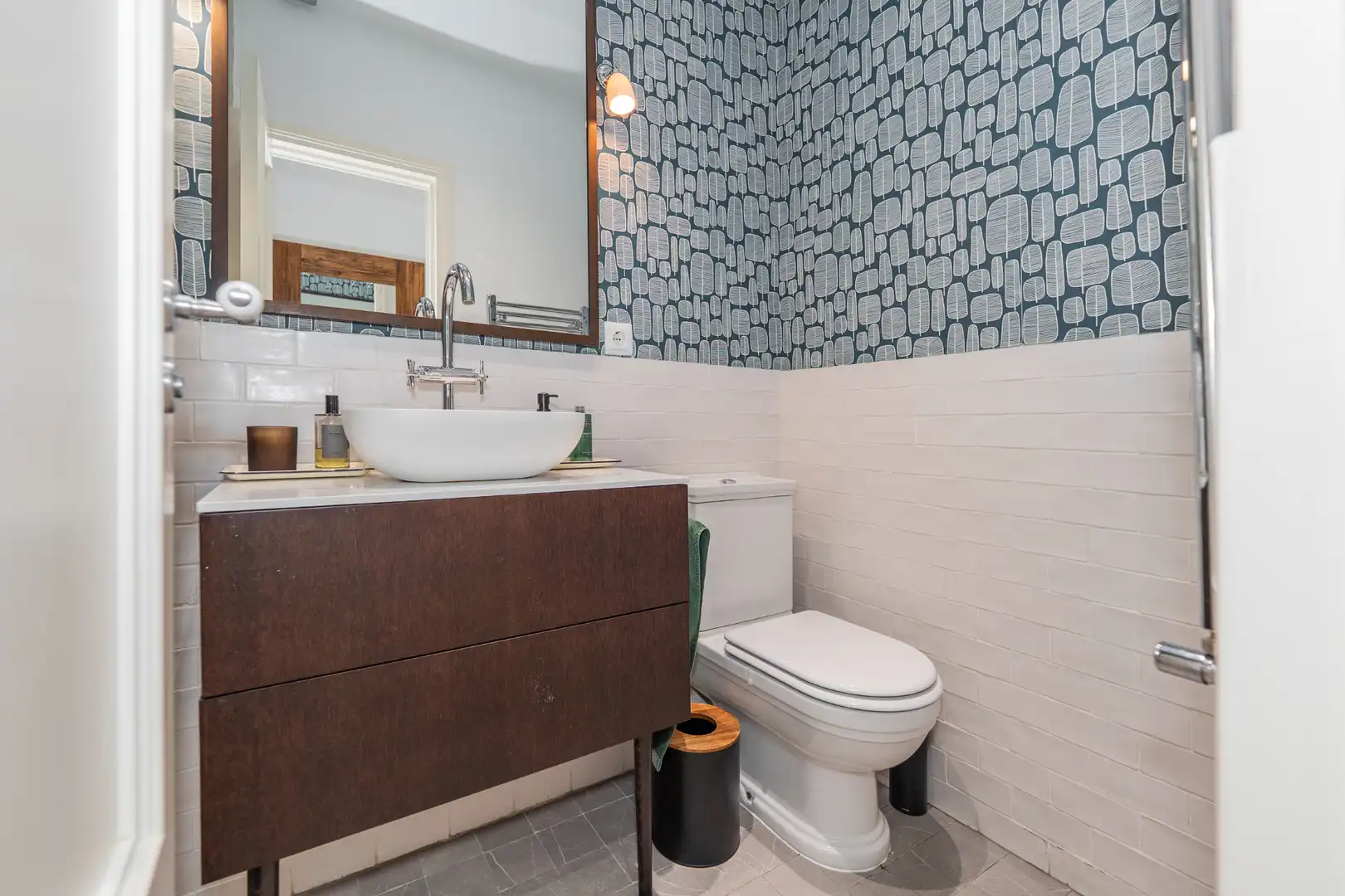 Bathroom of Houses for sale in Madrid  with Air Conditioner, Private garden and Swimming Pool