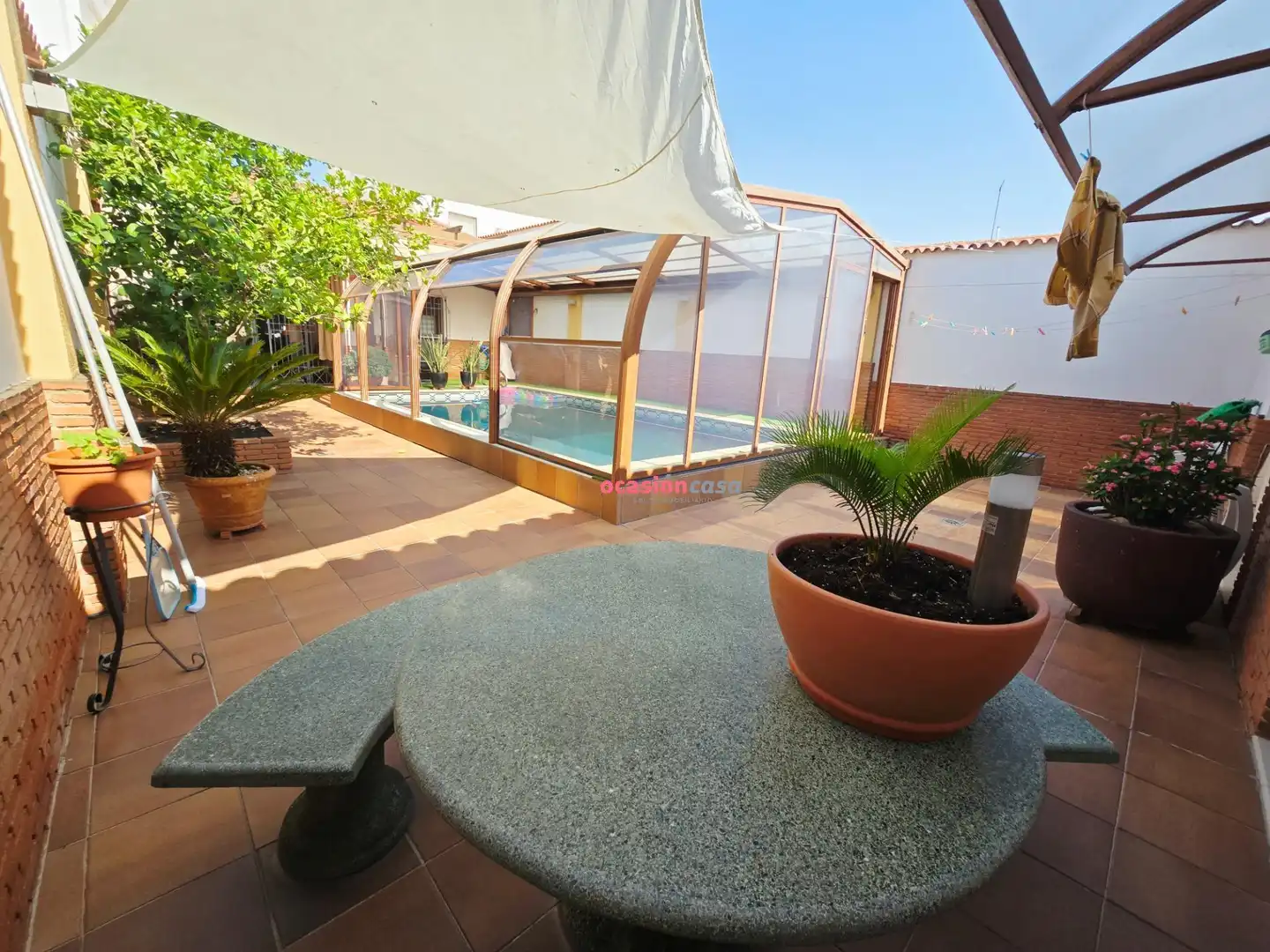 Terraza de Casa o chalet en venta en Pozoblanco con Aire acondicionado, Calefacción y Jardín privado