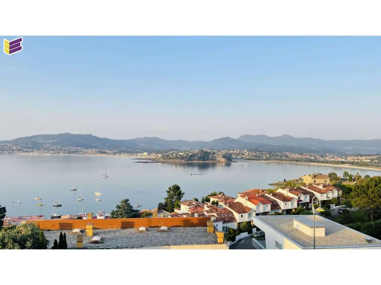 Vista exterior de Pis en venda en Baiona amb Terrassa, Traster i Balcó
