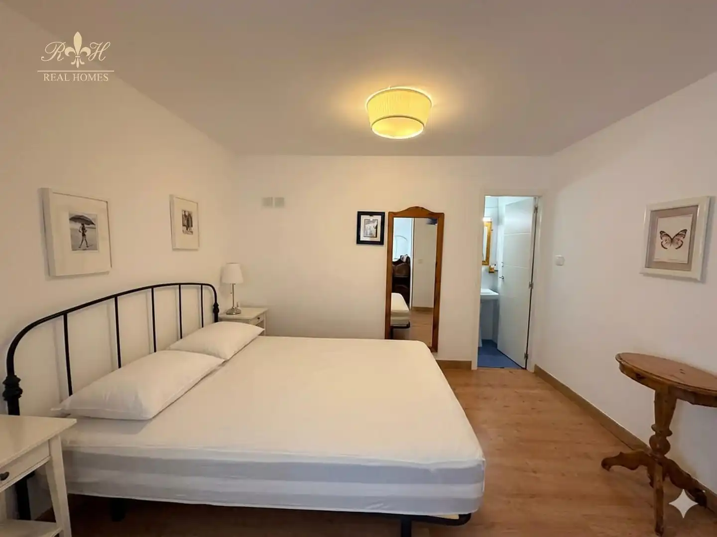 Bedroom of Flat for rent in L'Alfàs del Pi  with Air Conditioner and Furnished