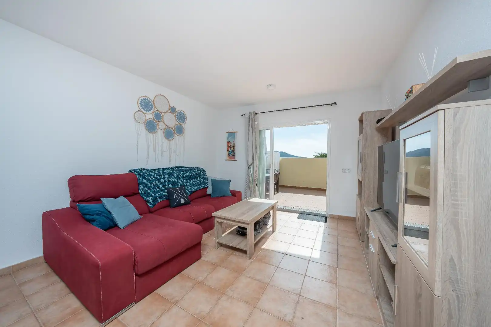 Sala de estar de Casa o chalet en venta en Finestrat con Aire acondicionado, Calefacción y Jardín privado