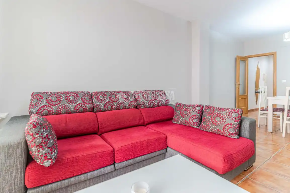 Wohnzimmer von Wohnung zum Verkauf in Polopos mit Klimaanlage, Terrasse und Gemeinschaftspool