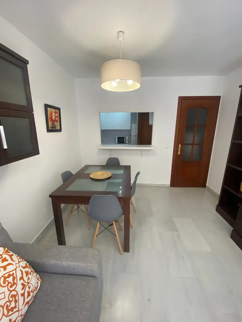 Dining room of Apartments for rent in Málaga  with Air Conditioner, Terrace and Furnished