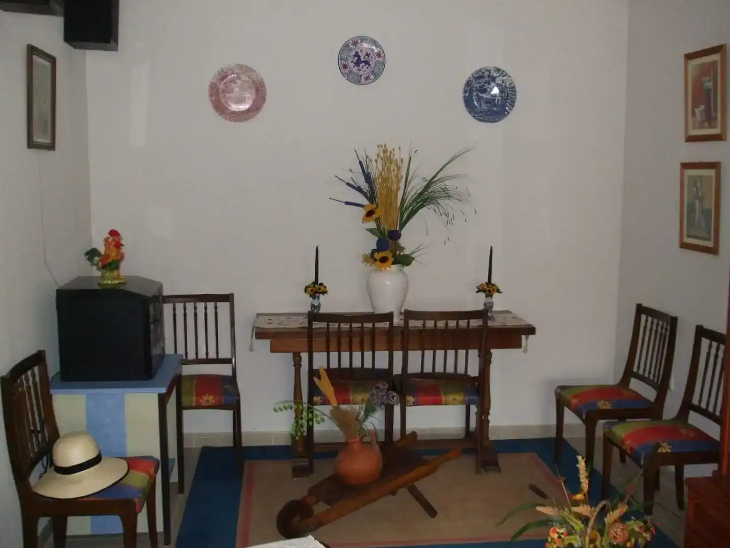 Comedor de Casa o chalet de alquiler en Mojados con Jardín privado, Parquet y Amueblado