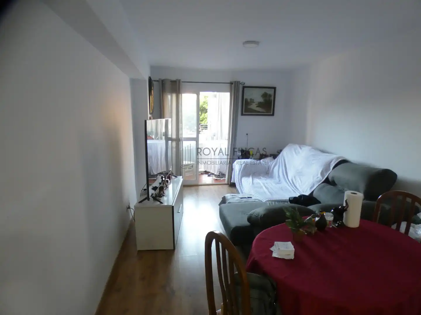 Sala d'estar de Pis en venda en Benalmádena amb Jardí privat, Moblat i Balcó