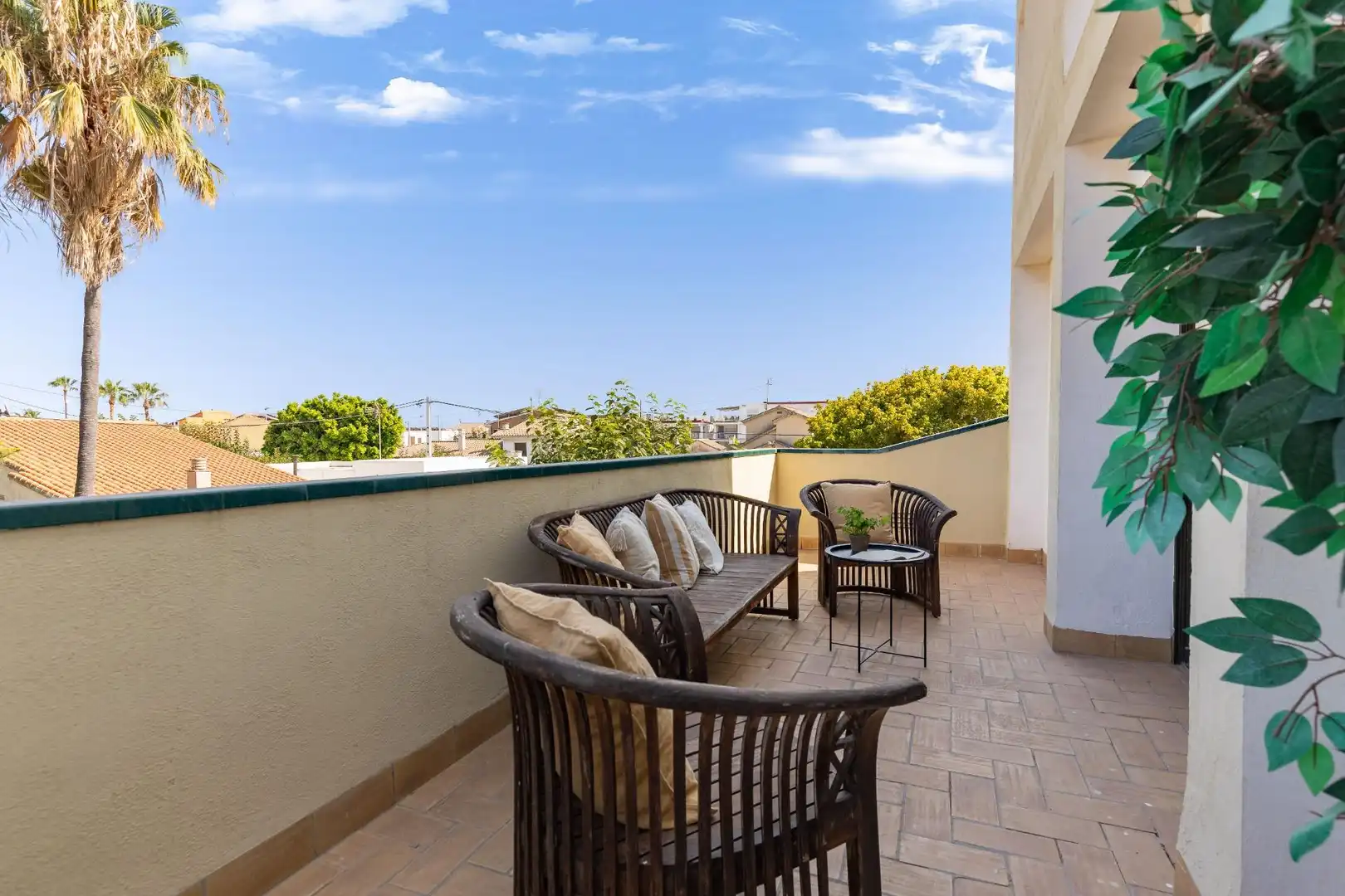 Terraza de Casa o chalet en venta en Almazora / Almassora con Jardín privado, Terraza y Trastero
