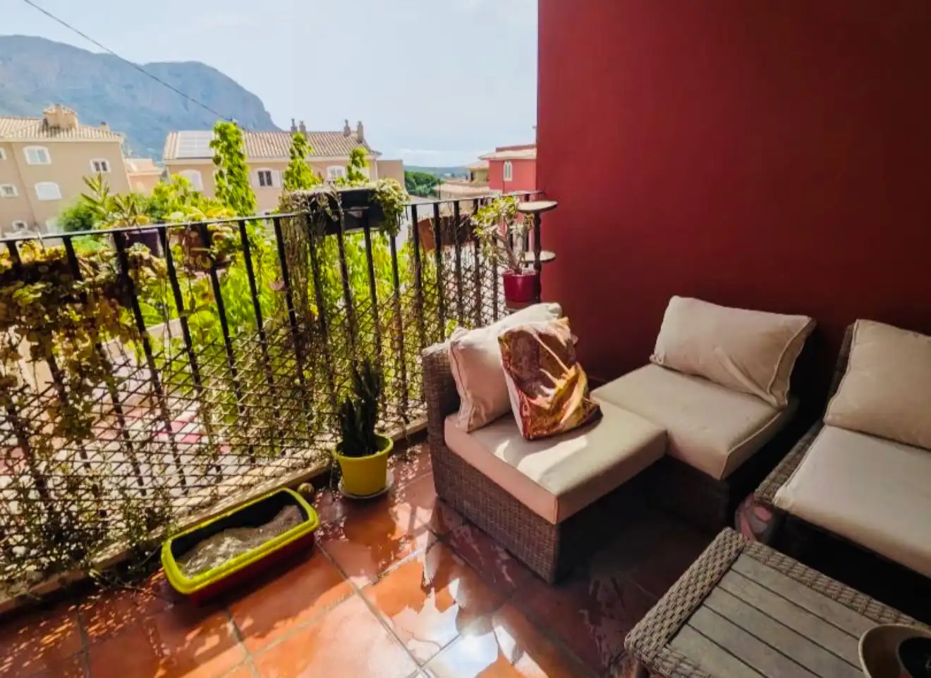 Balcony of Flat for sale in Dénia  with Air Conditioner, Heating and Terrace