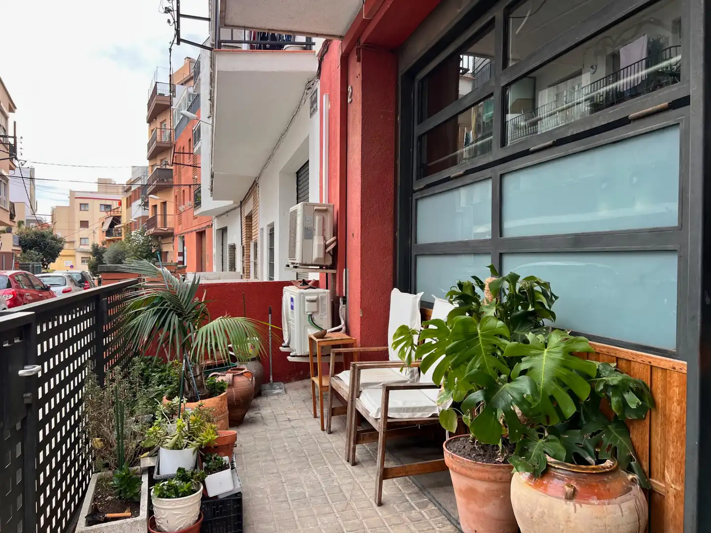 Terrasse von Erdgeschoss zum Verkauf in Vilassar de Dalt mit Klimaanlage, Terrasse und Ofen