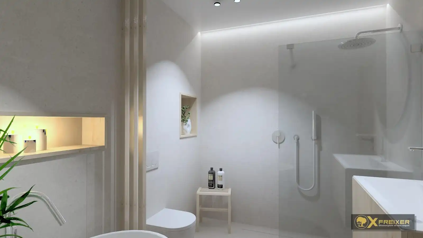 Baño de Casa o chalet en venta en Sant Cebrià de Vallalta con Aire acondicionado, Calefacción y Jardín privado