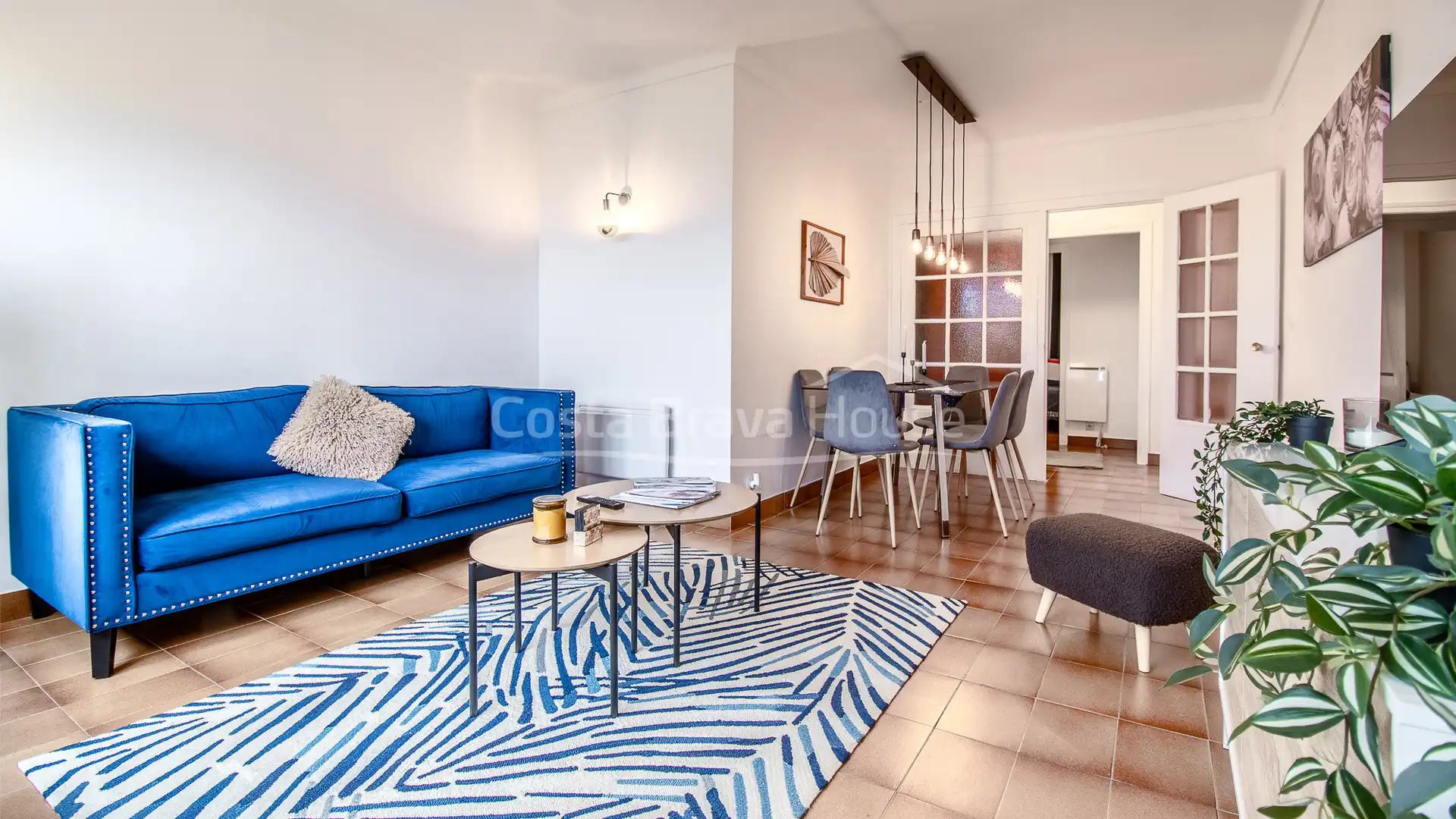 Wohnzimmer von Wohnungen zum Verkauf in Begur mit Heizung, Möbliert und Ofen