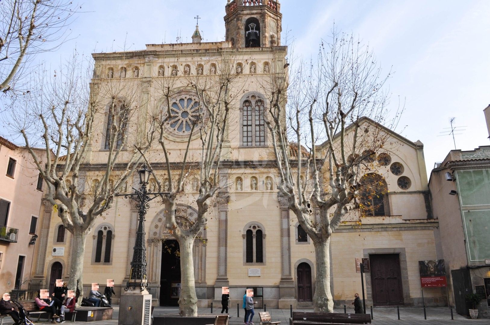 Vista exterior de Casa o xalet en venda en Mataró amb Terrassa