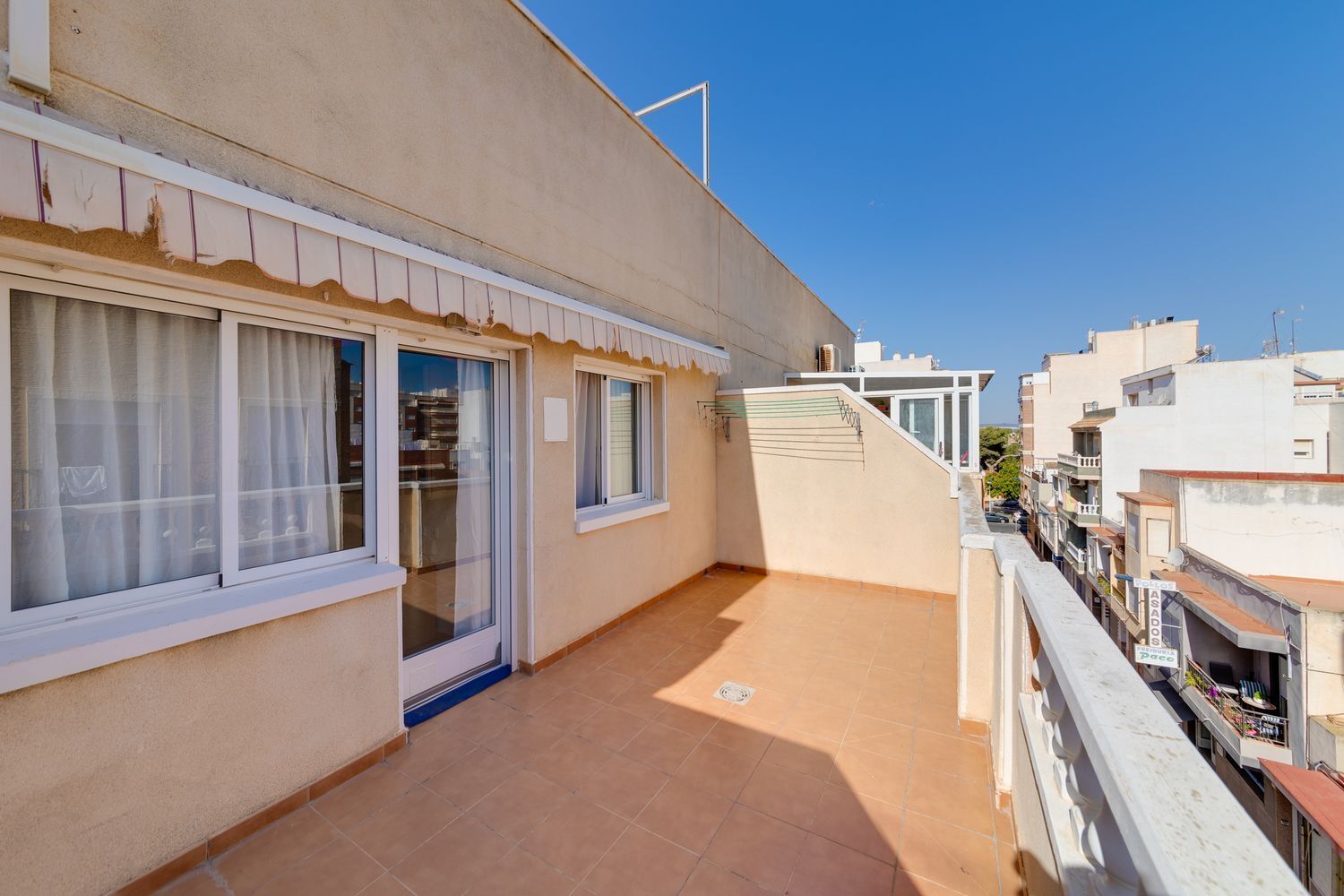 Terrace of Attic for sale in Torrevieja  with Air Conditioner and Terrace