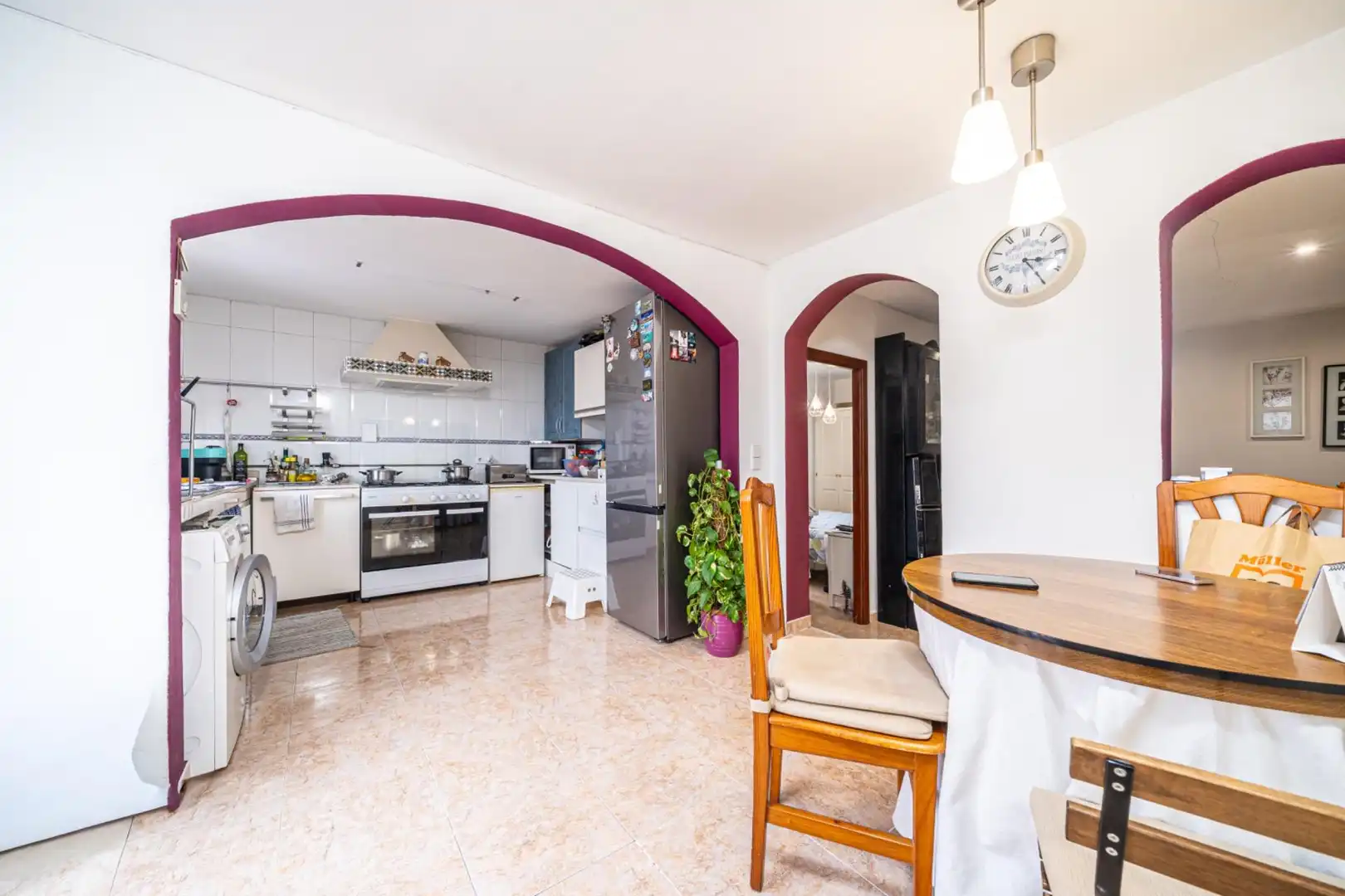 Cocina de Piso en venta en  Palma de Mallorca con Jardín privado, Terraza y Trastero