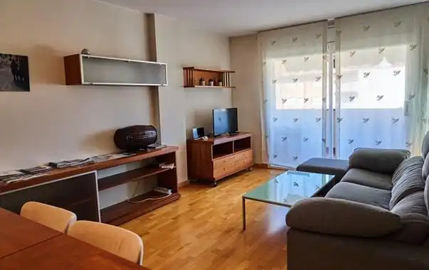 Sala d'estar de Pis en venda en Manresa amb Calefacció i Jardí privat