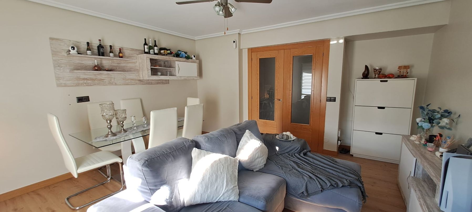 Living room of Flat for sale in Urkabustaiz  with Heating, Parquet flooring and Terrace