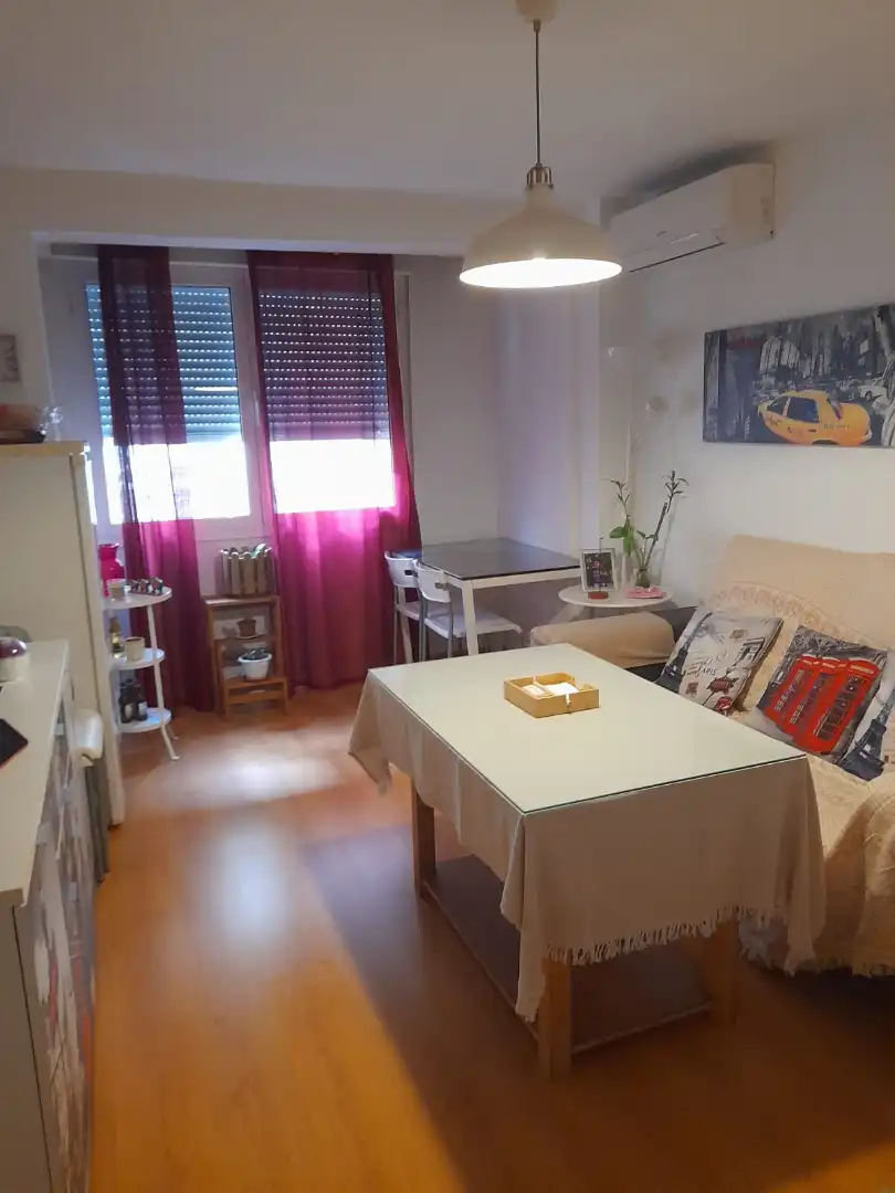 Dining room of Flat for sale in Granada  with Air Conditioner, Furnished and Washing machine