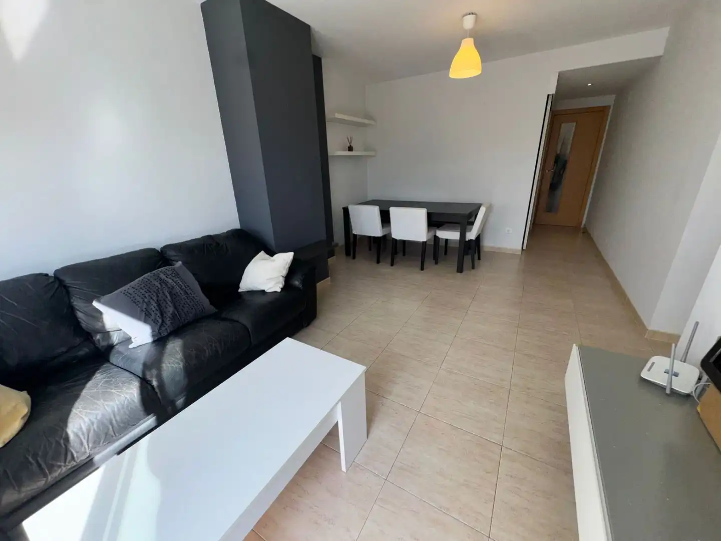 Sala de estar de Ático en venta en La Sénia con Aire acondicionado, Calefacción y Terraza