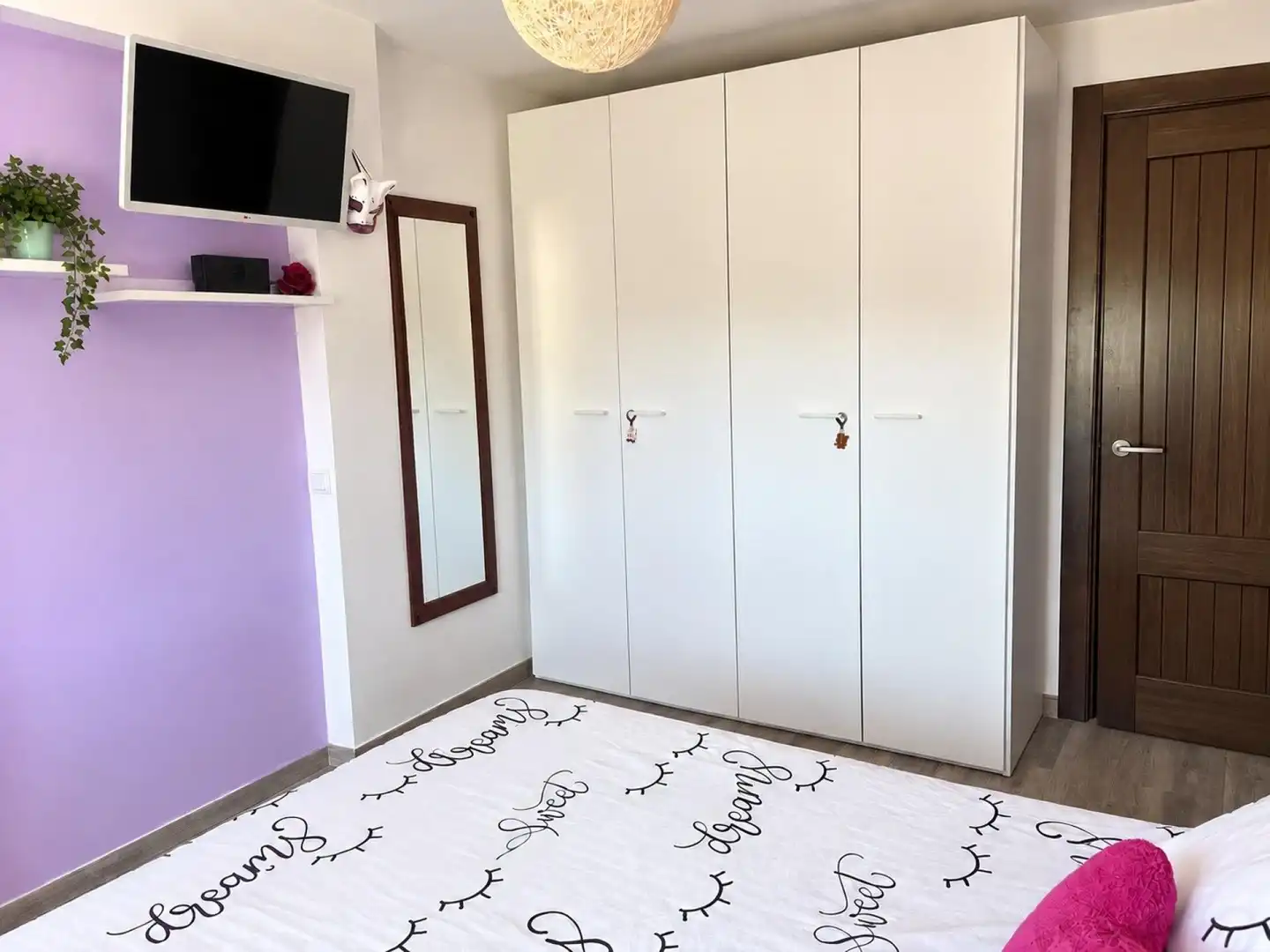 Bedroom of Country homes for sale in Almansa  with Heating, Swimming Pool and Furnished