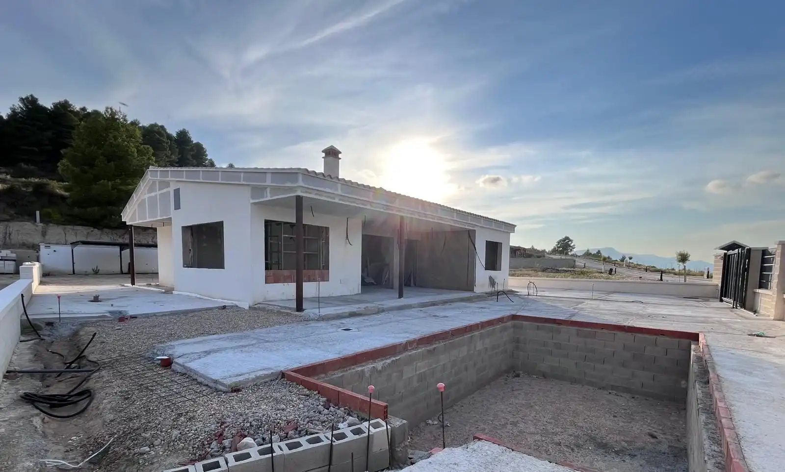 Vista exterior de Casa o xalet en venda en Penàguila