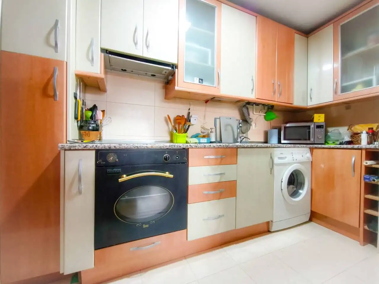 Kitchen of Apartments for sale in Burgos  with Heating and Parquet flooring