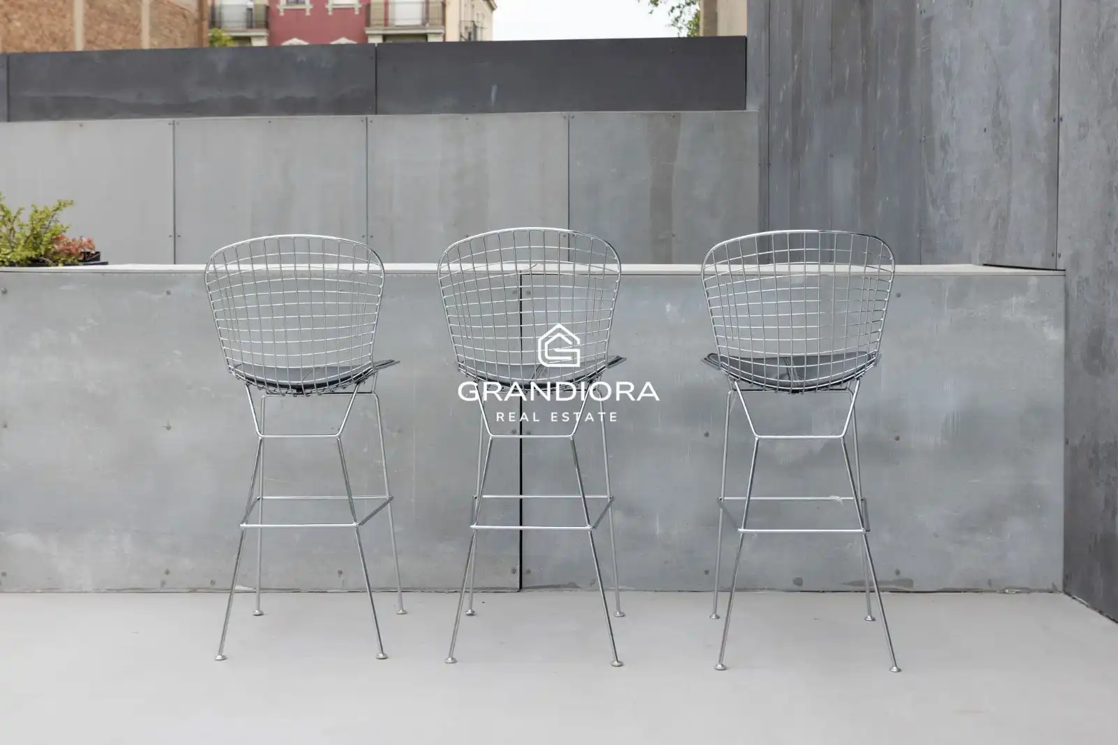 Garden of Flat for rent in Barcelona  with Air Conditioner, Terrace and Furnished