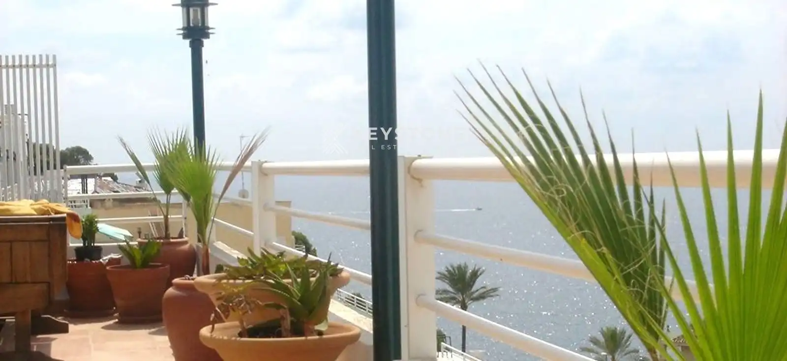 Balcony of Attic for rent in  Palma de Mallorca  with Air Conditioner, Terrace and Swimming Pool