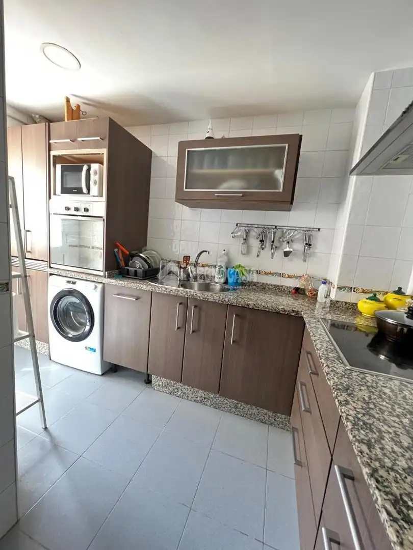 Kitchen of Flat for sale in Dos Hermanas  with Air Conditioner, Heating and Terrace