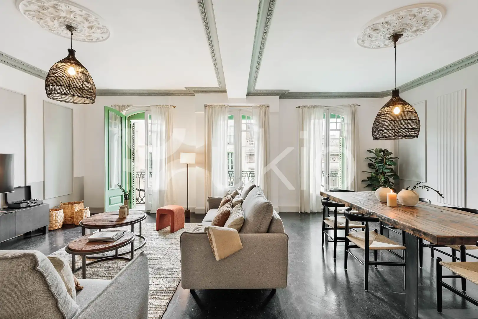 Appartement compact avec terrasse à louer à Carrer Gran de Gràcia, imagen 2