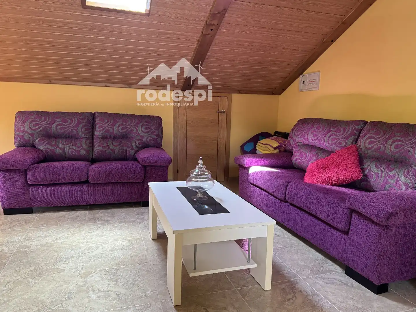 Living room of Houses for sale in Melón  with Heating, Terrace and Furnished