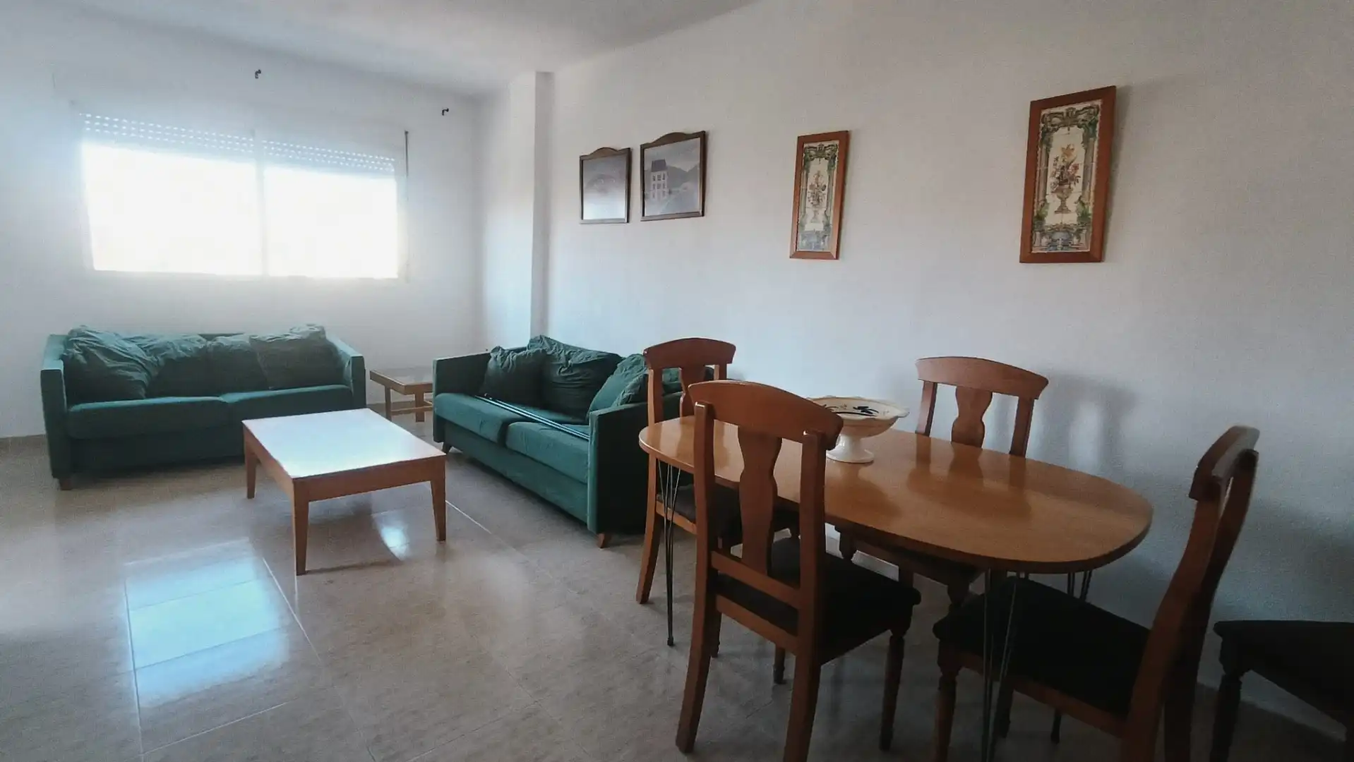 Sala de estar de Piso de alquiler en Cartagena con Terraza, Trastero y Amueblado