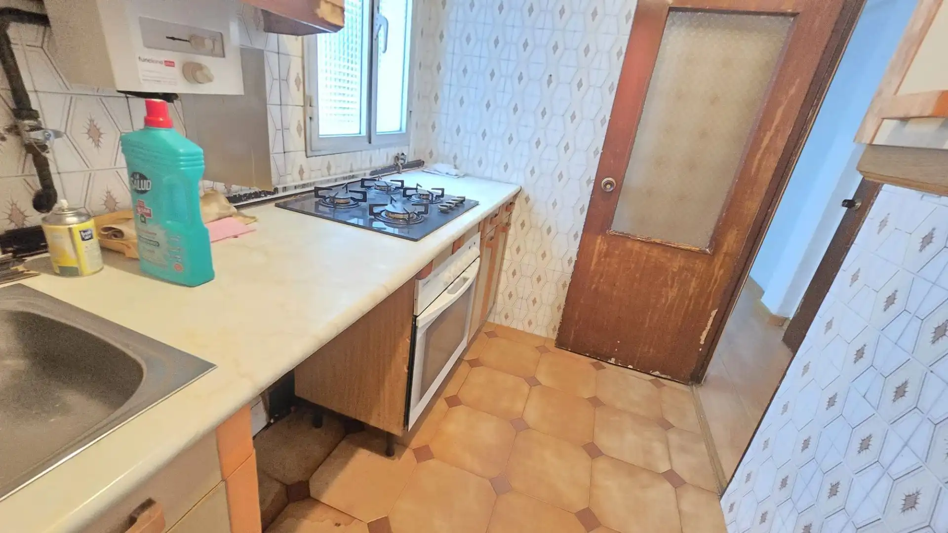 Cocina de Piso en venta en Madrid con Terraza