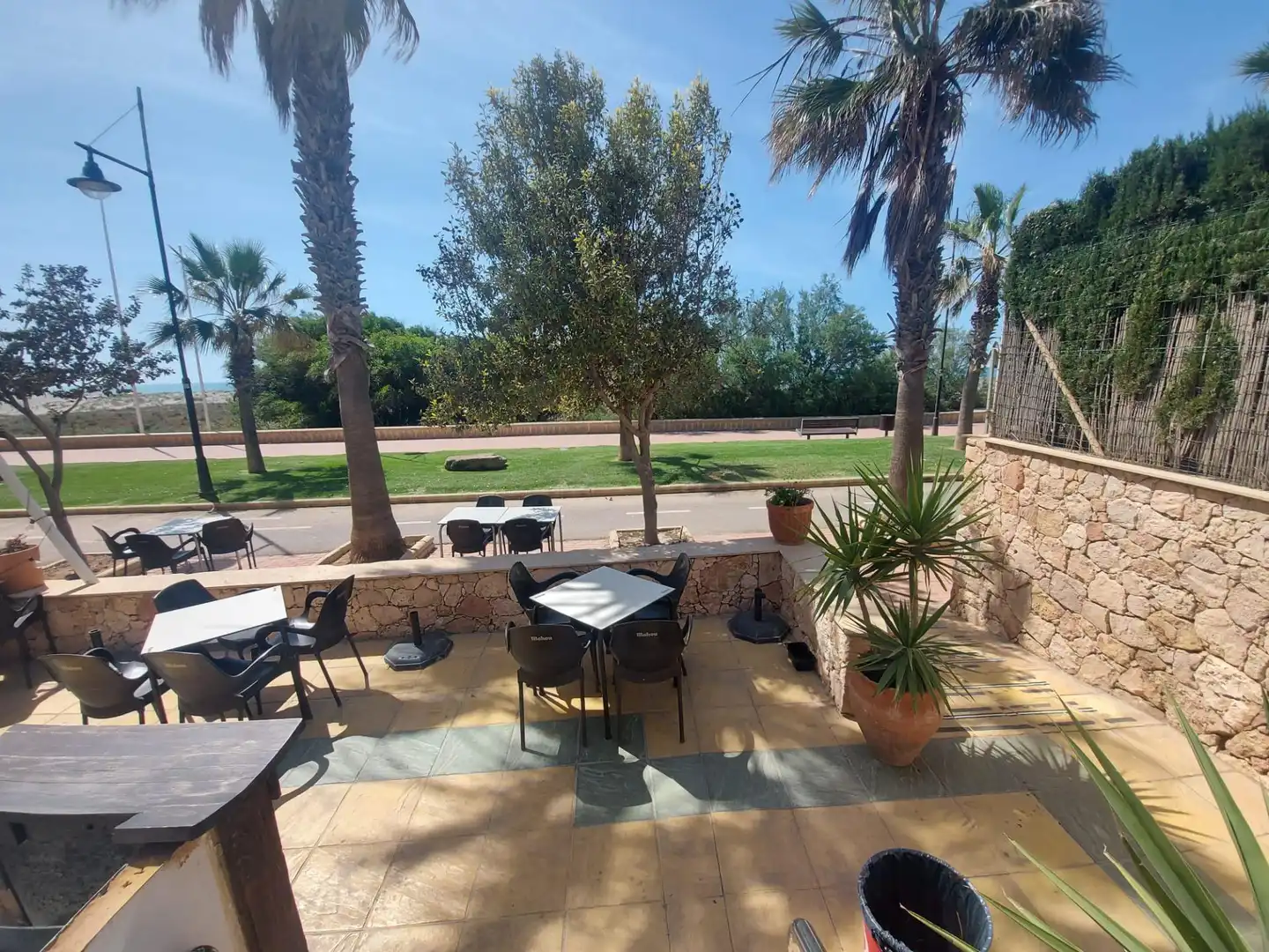 Terrasse von Geschaftsraum zur Miete in El Ejido mit Klimaanlage und Terrasse