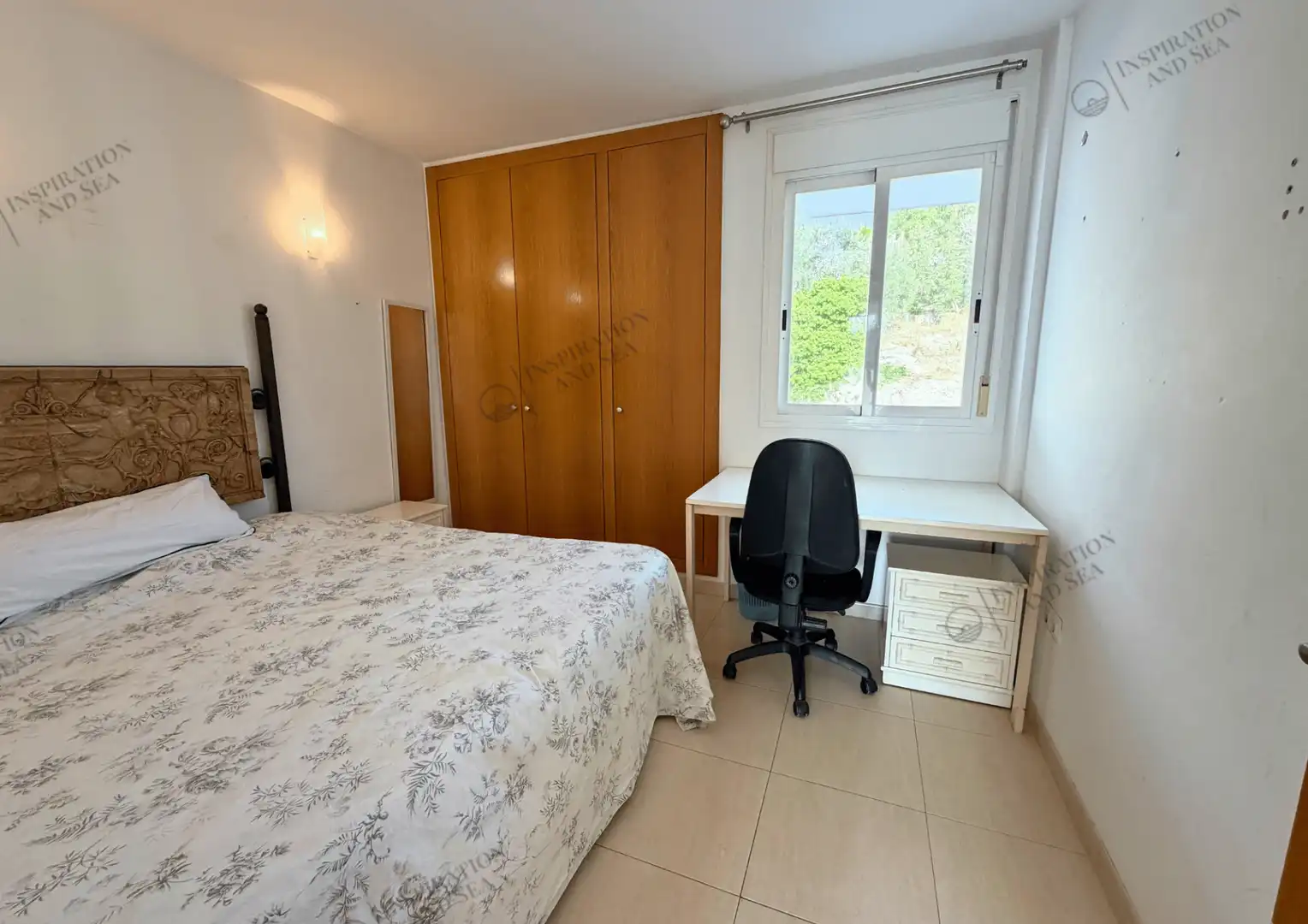 Bedroom of Flat for sale in Eivissa  with Air Conditioner, Terrace and Furnished
