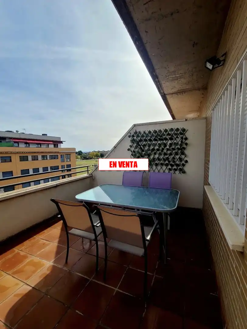 Terrasse von Dachboden zum Verkauf in Ciudad Real mit Klimaanlage, Heizung und Terrasse