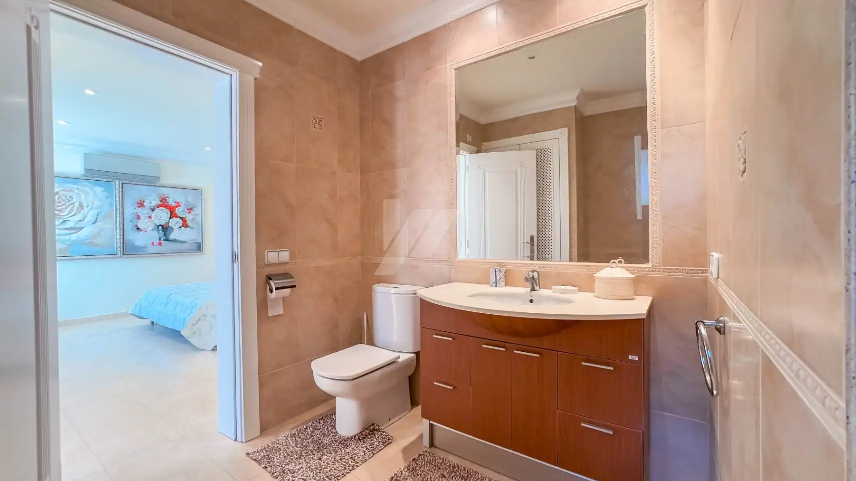 Baño de Casa o chalet en venta en Moraira con Aire acondicionado, Calefacción y Jardín privado
