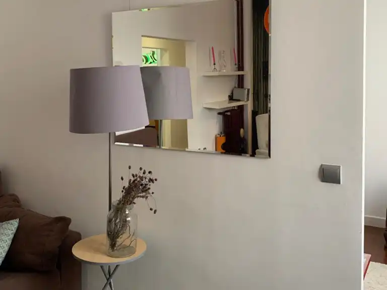 Dining room of Flat for rent in Madrid  with Air Conditioner, Heating and Private garden