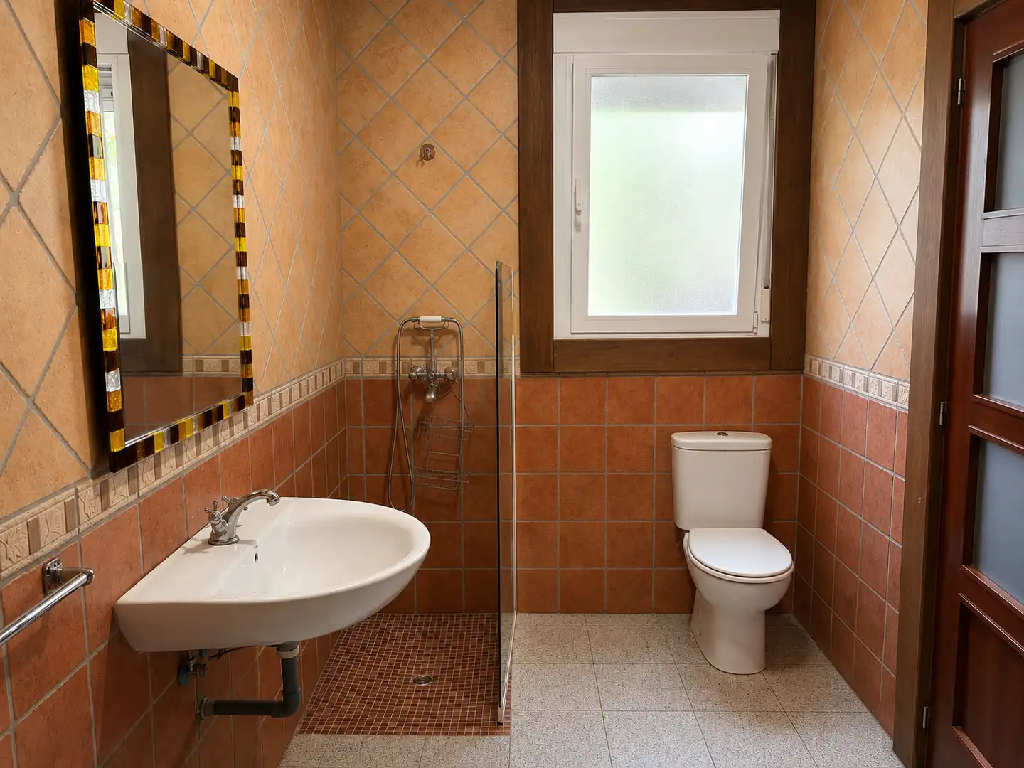 Bany de Casa o xalet en venda en A Cañiza   amb Calefacció, Jardí privat i Parquet
