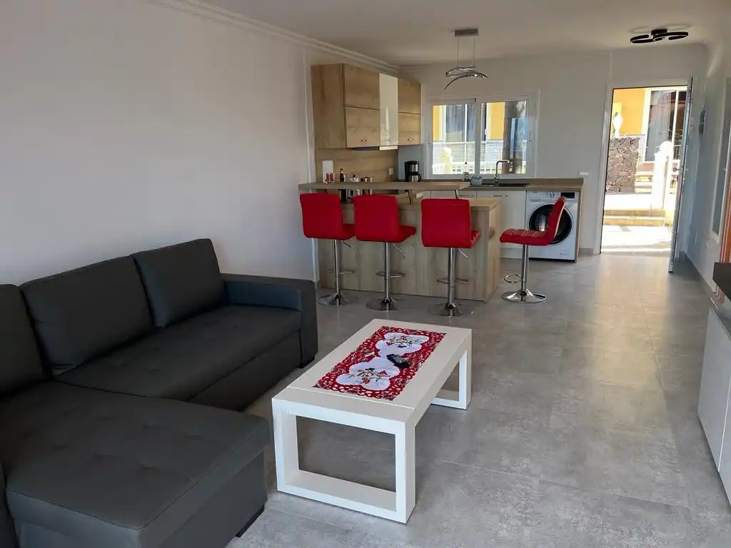 Sala de estar de Casa o chalet en venta en Santa Úrsula con Terraza y Piscina