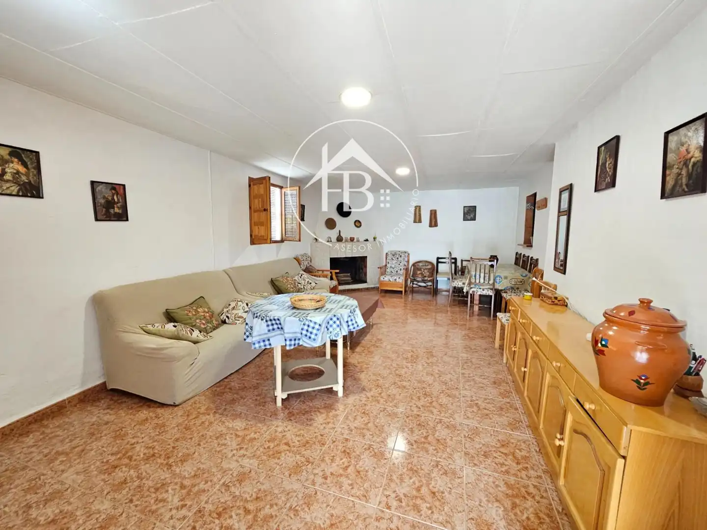 Sala de estar de Casa o chalet en venta en Mutxamel con Terraza, Trastero y Piscina
